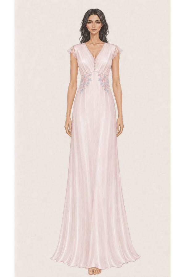  Custom Set (  Robe + Nightgown)